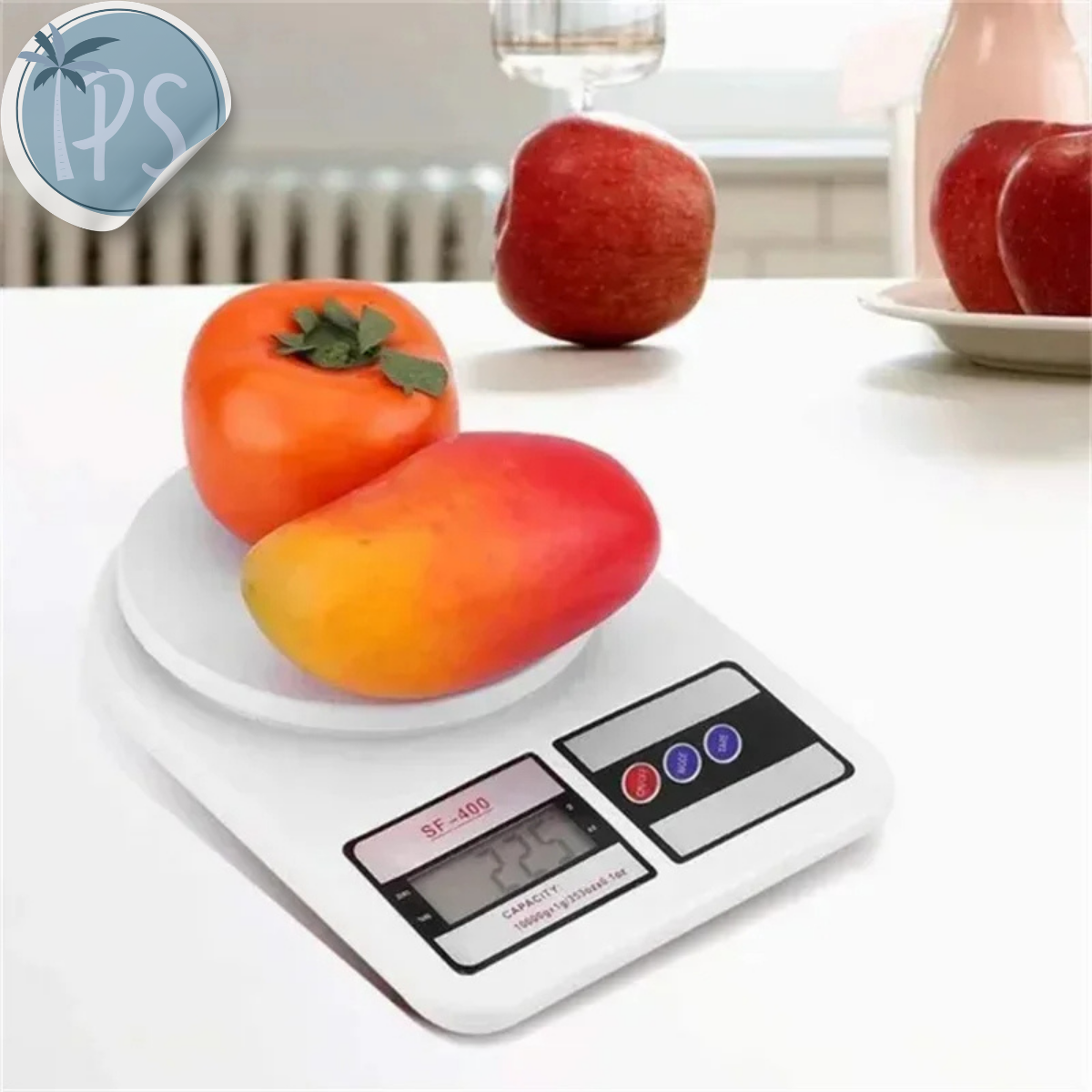 Balanza de cocina digital SQ Cozinha SF-400 pesa hasta 10kg