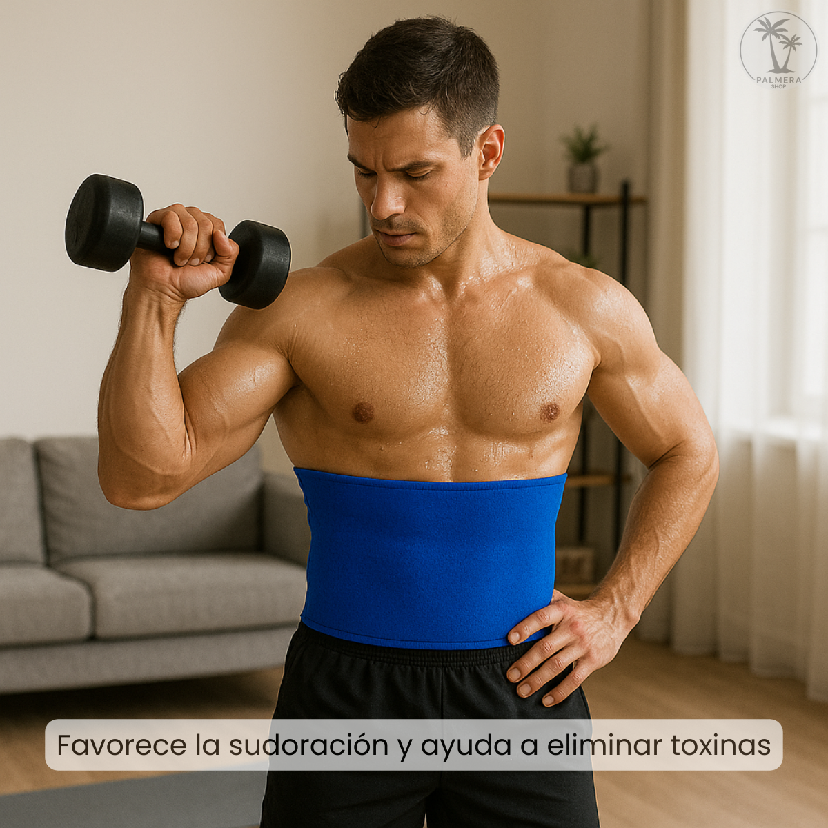 Faja De Latex Termica Cinturilla Moldeadora Reductora Avispa