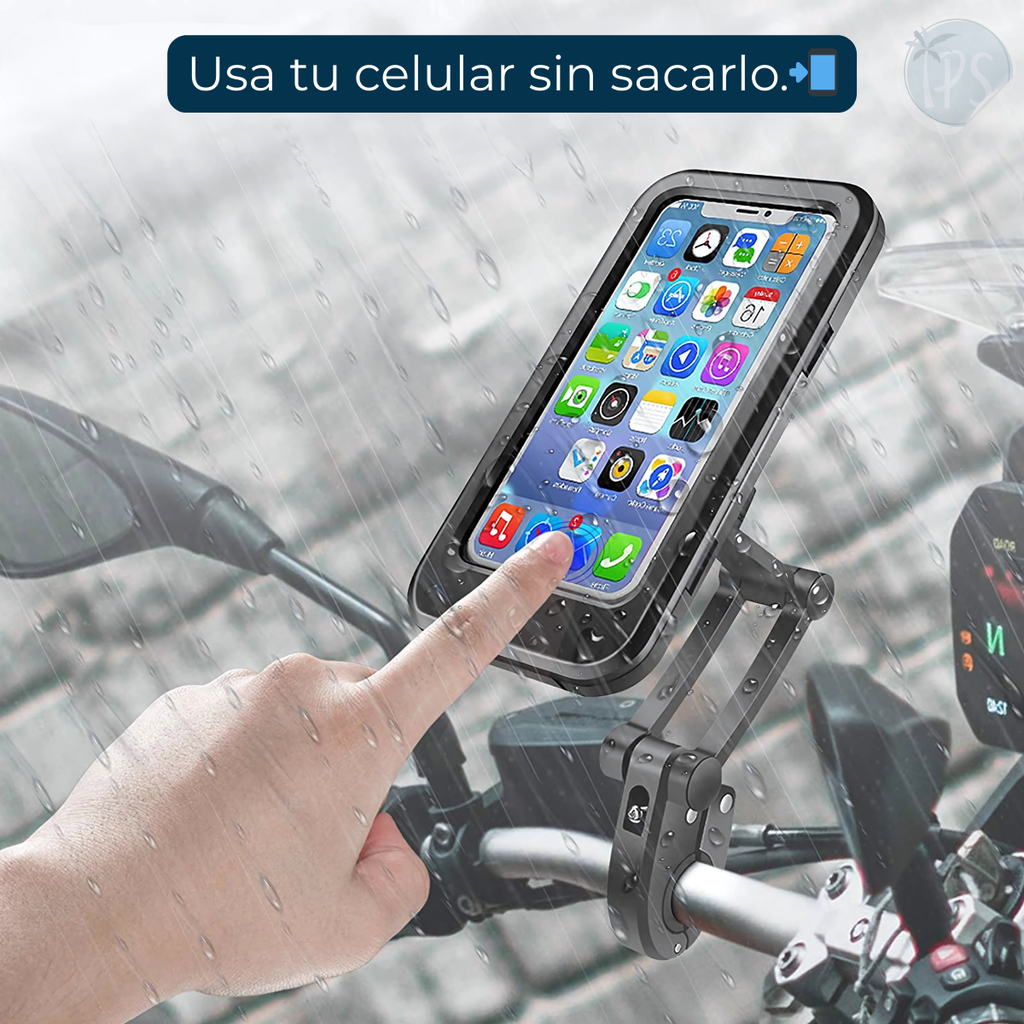 Soporte Celular Para Moto Impermeable Bicicleta Base Holders