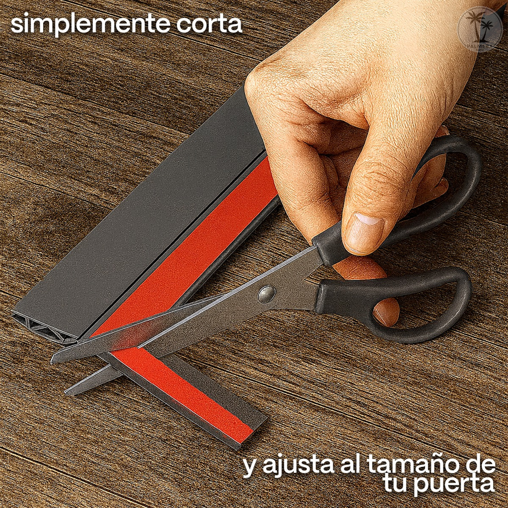 Burlete Protector De Puerta Anticucarachas Polvo Tapon Sello