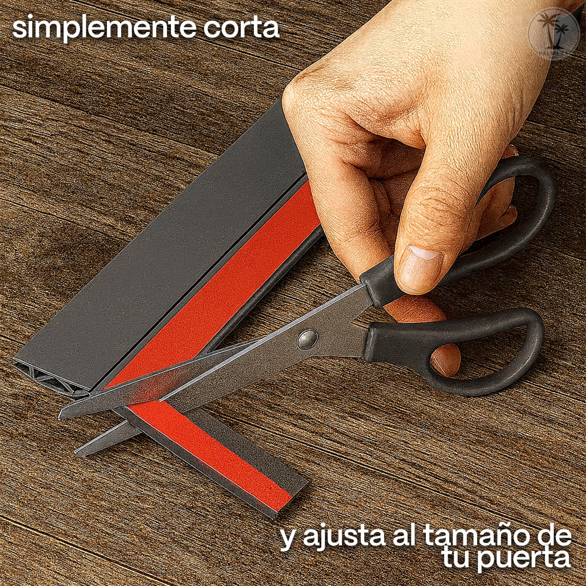 Burlete Protector De Puerta Anticucarachas Polvo Tapon Sello