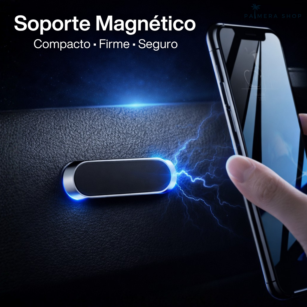 Soporte Iman Celular Para Carro Holders Magnetico Bases