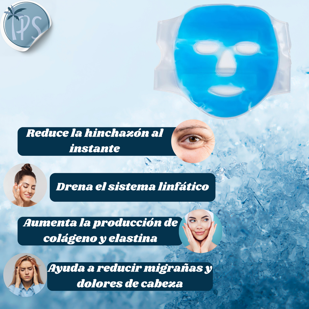 Mascarilla Gel Frío/caliente: Rejuvenece Y Relaja Tu Rostro Tipo De Piel Todas Las Pieles