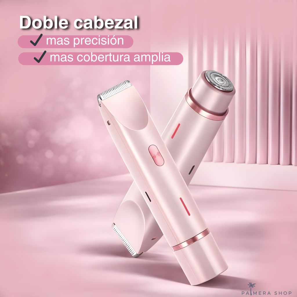 Depilador Electrico Zona Intima Rasuradora Mujer Afeitadora Morada 110v