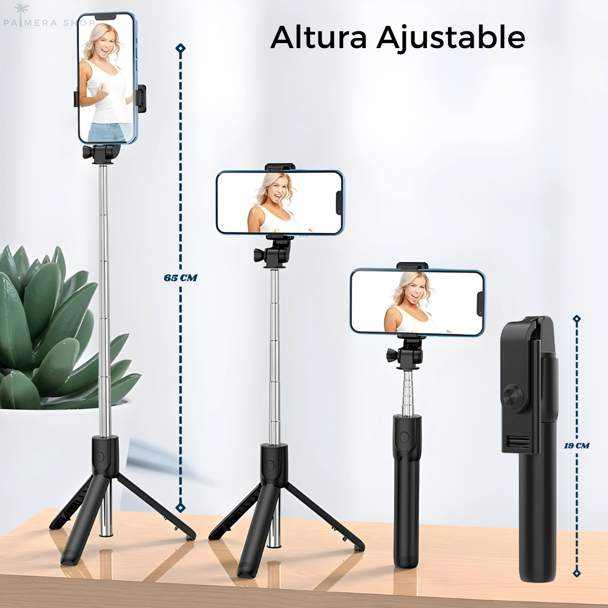 Tripode Para Celular Camara Mini Estabilizador De Selfie