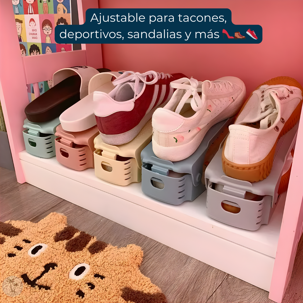 Organizador De Zapatos Calzado Zapateros Acomodador Kit X 12