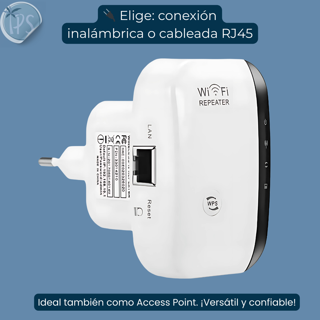 Router Rompemuros Repetidor De Señal Internet Wifi 300 Mbps