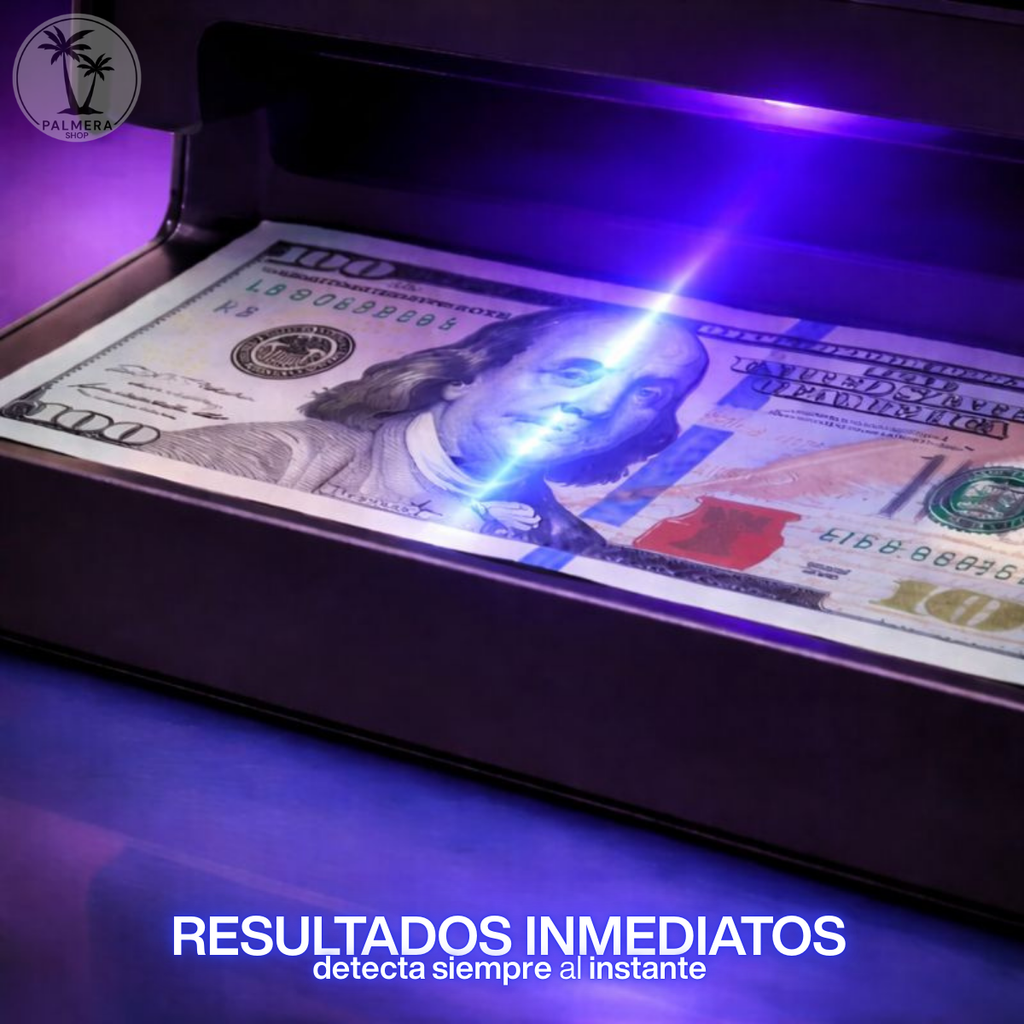 Detector De Billetes Falsos Maquina Para Detectar Con Luz Uv