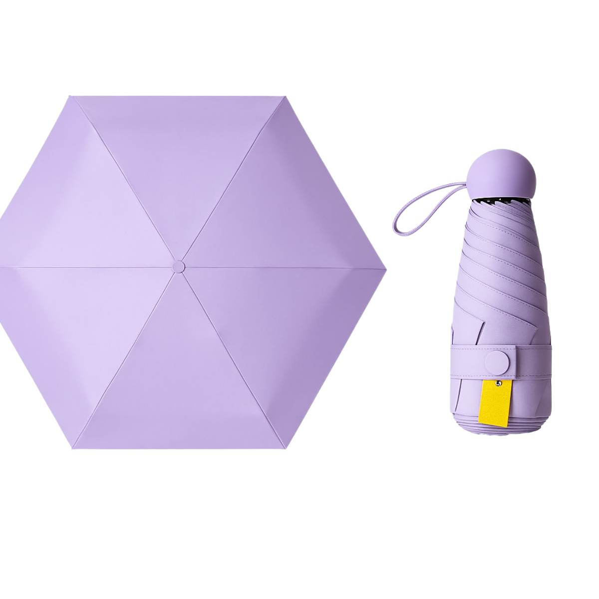 Mini Sombrillas Pequeñas Paraguas Plegable Con Proteccion Uv