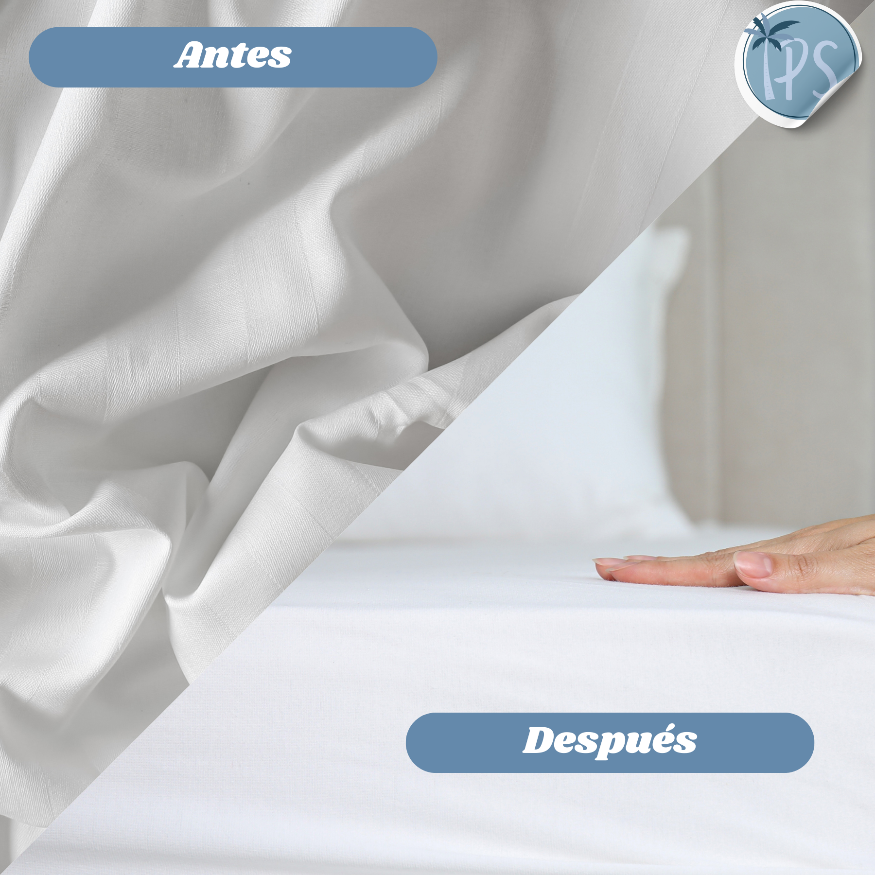 Tensor De Sabanas,tendidos, Sujetador Templador De Sabanas Blanco Tensores
