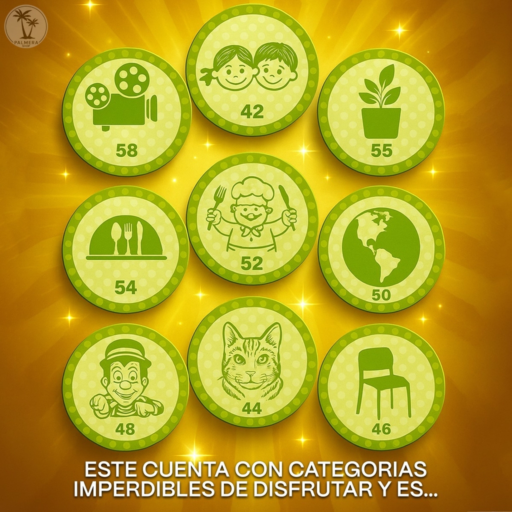 Juego Didactico De Mesa Estimula Educativo Palabrea Stop