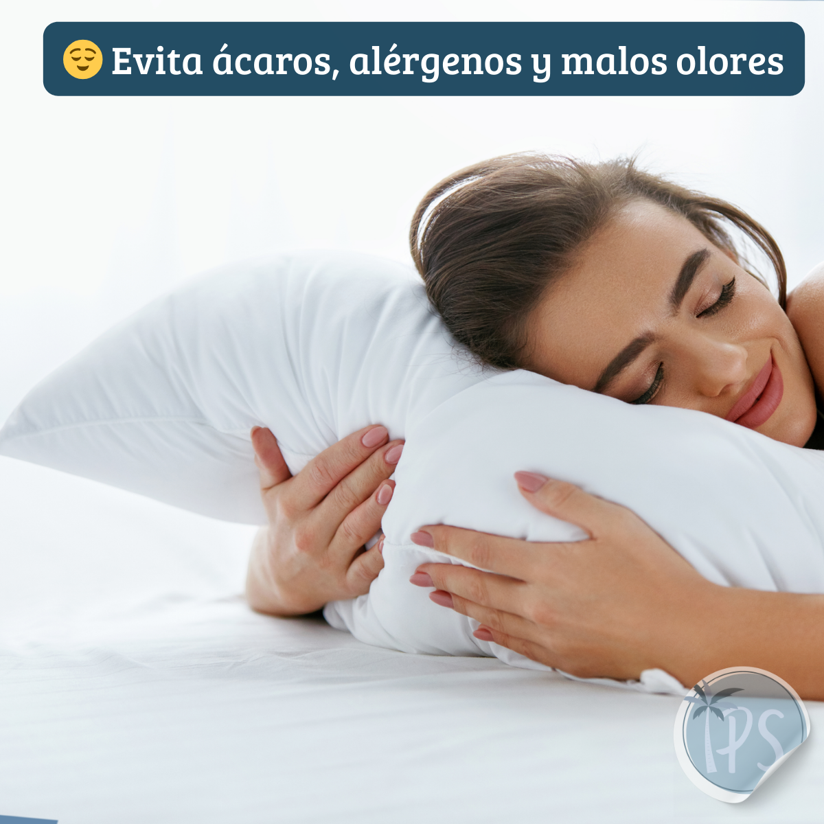 Funda Protector Impermeable Forro Para Almohadas Antifluidos Blanco Liso