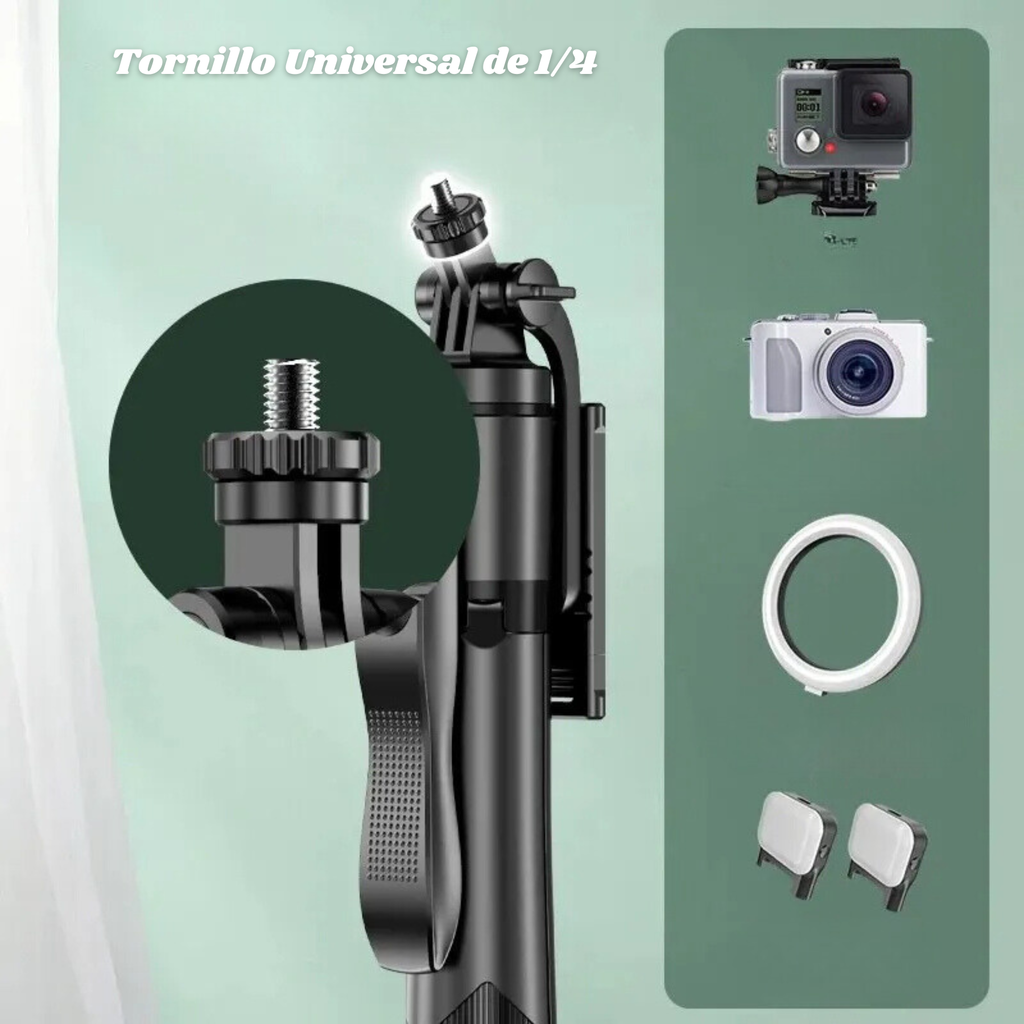 Tripode Para Celular Camara Ajustable Profesional Bluetooth 4.4 Calificación 4.4 de 5. 12 opiniones. (12)