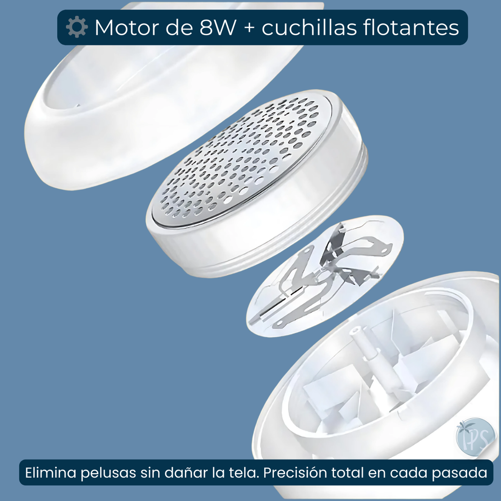 Quita Motas Electrico Maquina Recargable Pelos Pelusa Multicolor