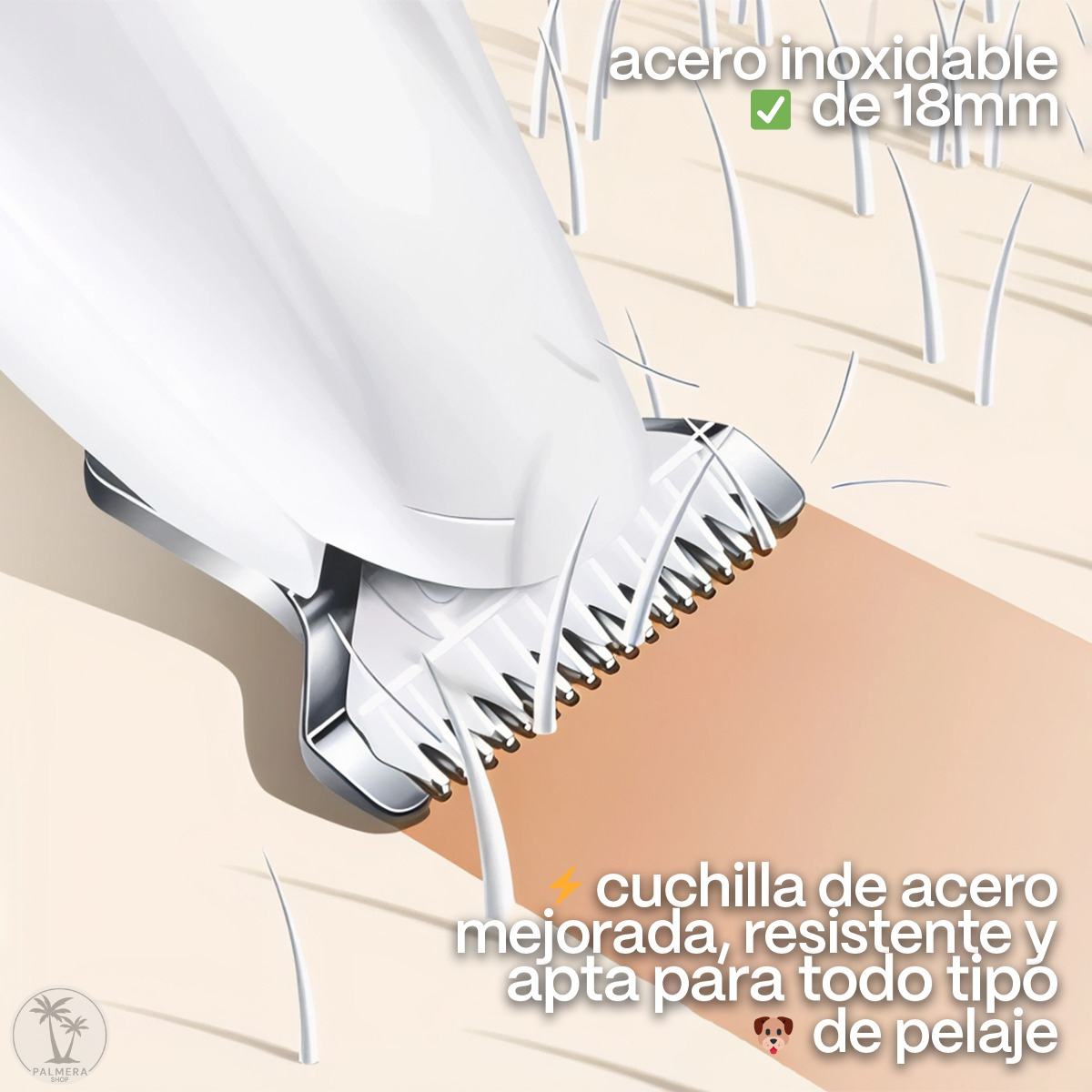 Maquina Para Peluqueria Canina Peluquear Pelo De Gato Perros