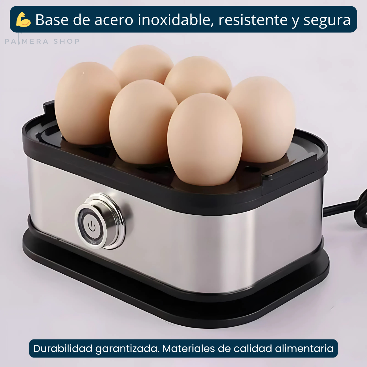 Hervidor De Huevos Electrico Vaporera Para Cocinar Alimentos