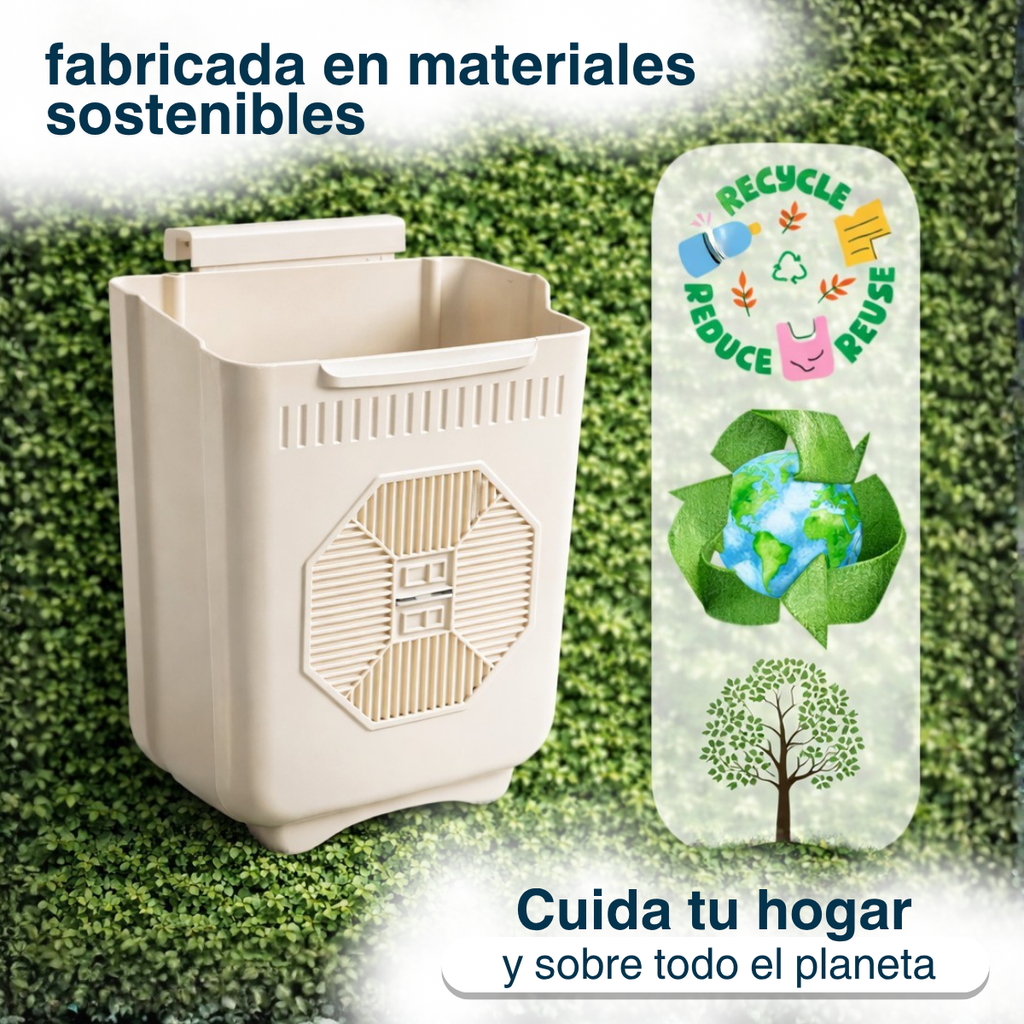 Caneca Basurero Bote Cocina Plegable Papelera Multiusos