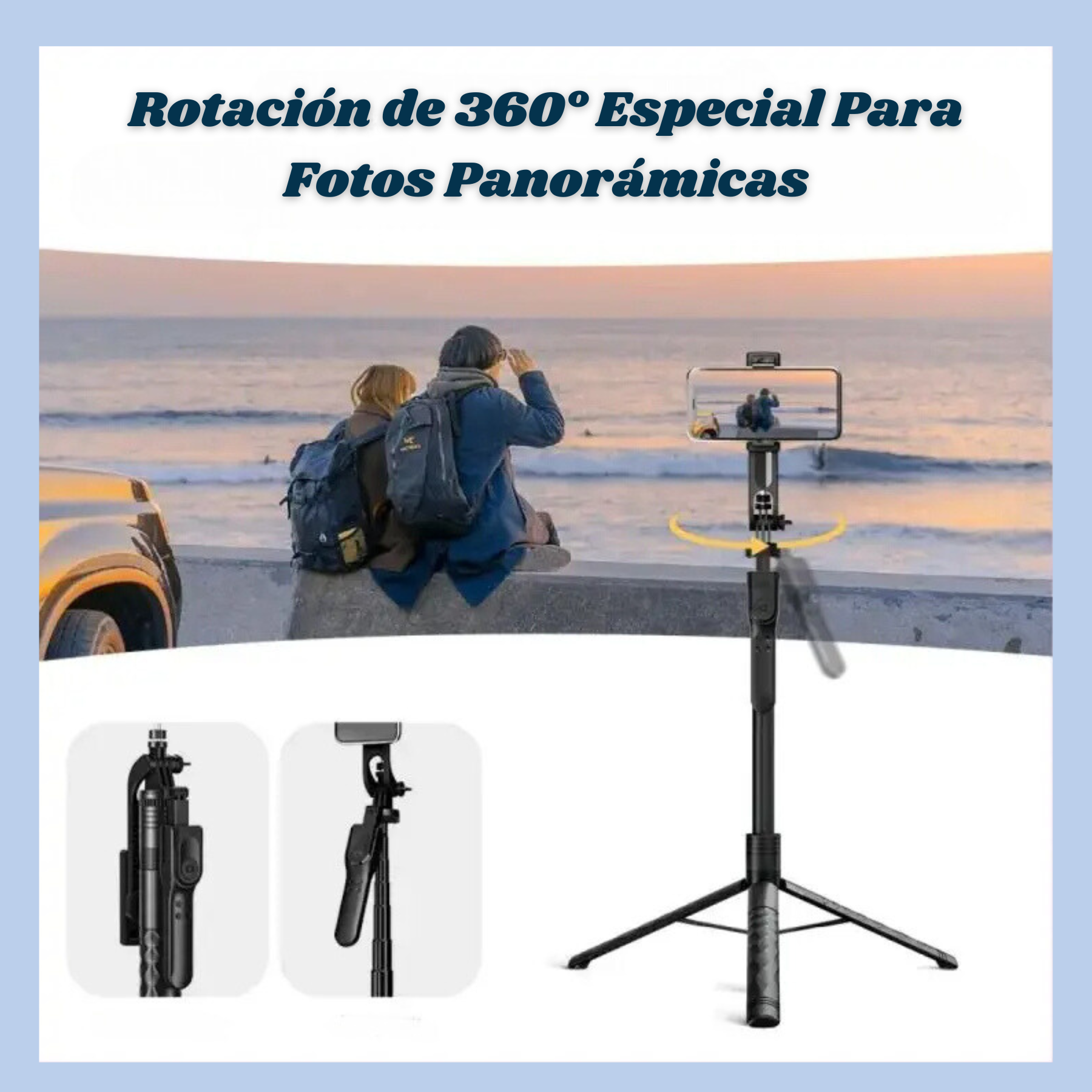 Tripode Para Celular Camara Ajustable Profesional Bluetooth 4.4 Calificación 4.4 de 5. 12 opiniones. (12)