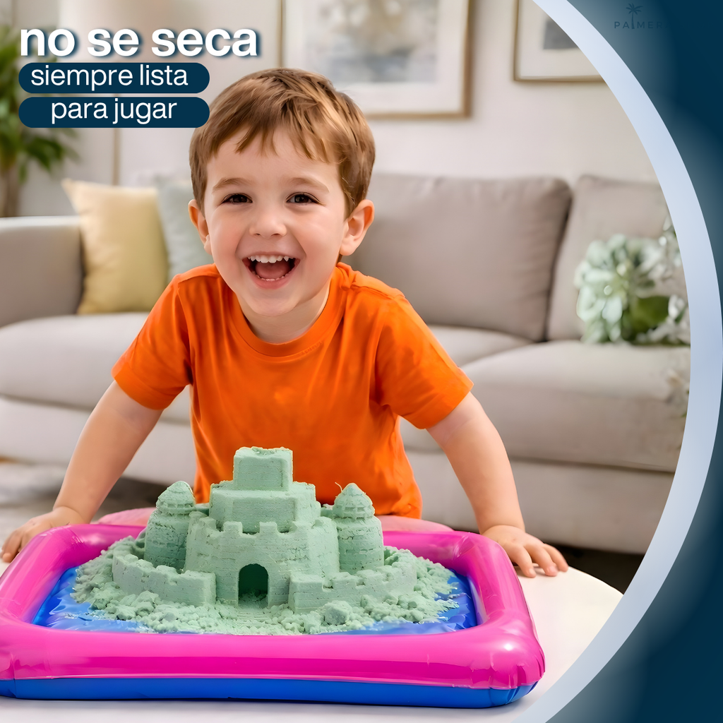 Arena Kinetica Cinetica Magica Moldeable Para Niños Kit