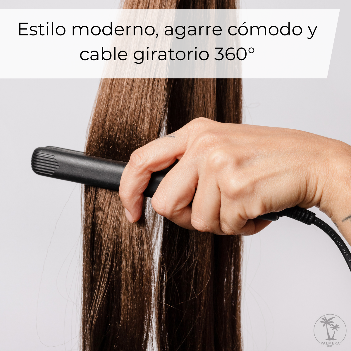 Mini Plancha Para Cabello Pelo Cepillo Pinza Alisado Viajera Multicolor 110v