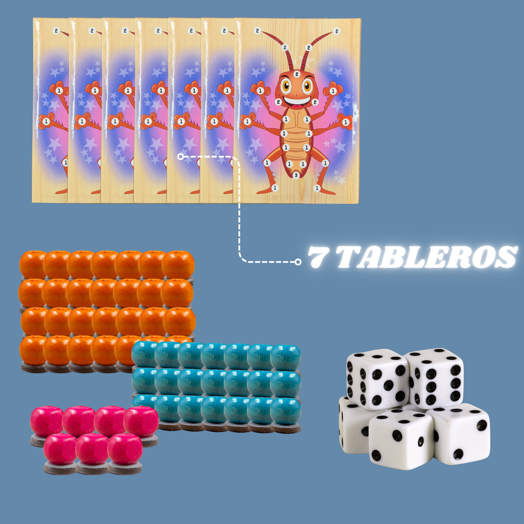 Juegos De Mesa Integracion Familiar La Cucaracha Imantada