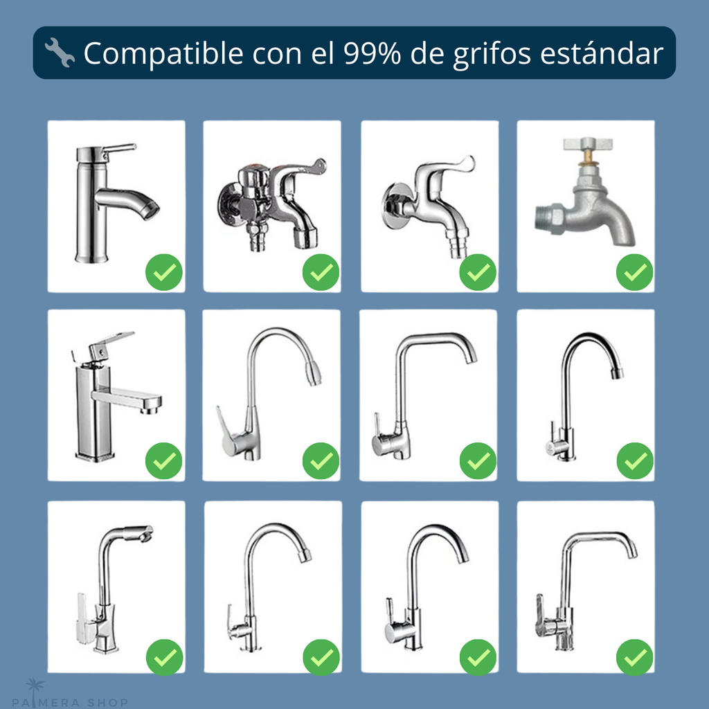 Filtros Agua Filtro De Agua Purificador Grifo Bioenergetico Filtro Para Llave Azul
