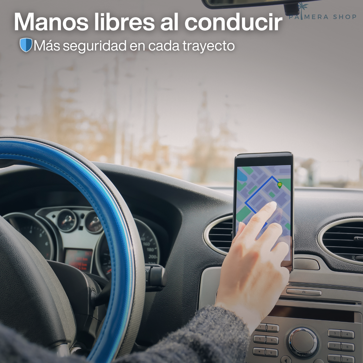 Soporte Iman Celular Para Carro Holders Magnetico Bases