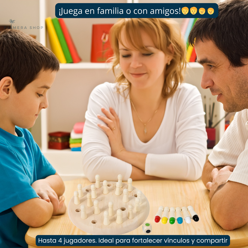 Juego Memoria De Madera Juegos De Mesa Didacticos Montessori
