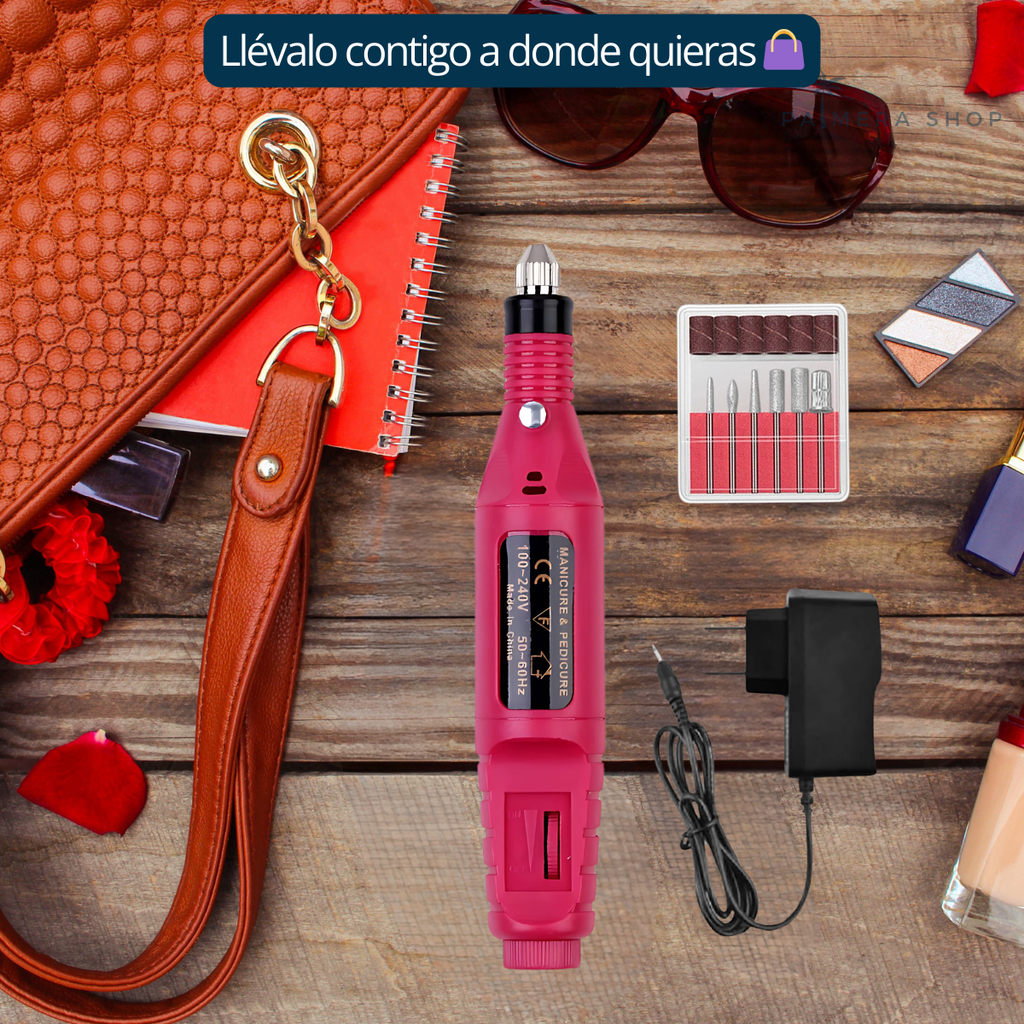 Pulidor De Uñas Electrico Brocas Drill Para Manicura Pulidor 5v