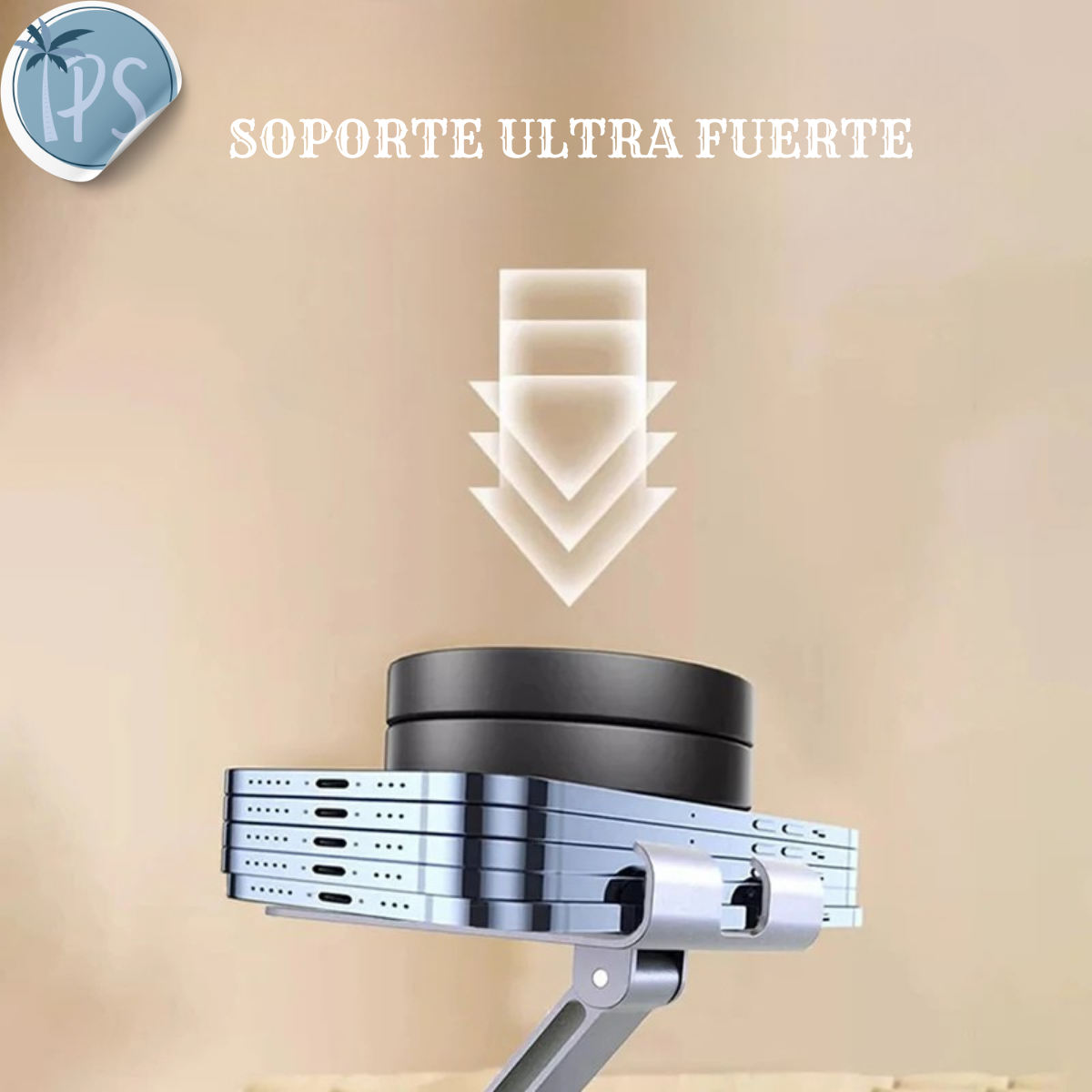Soporte De Escritorio Para Celular Base Tablets Metalico