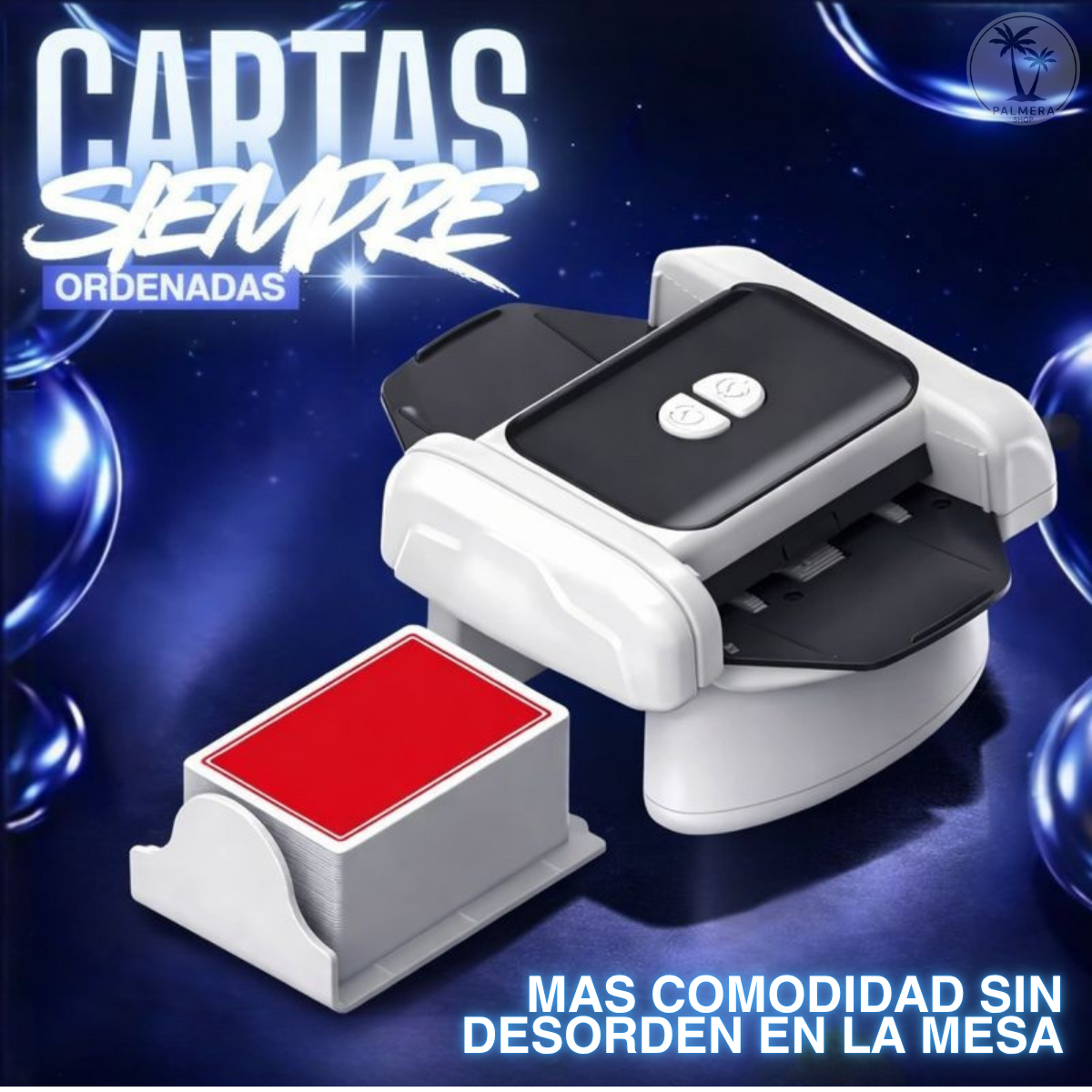 Barajador De Cartas Automático Uno Poker Profesional Usb