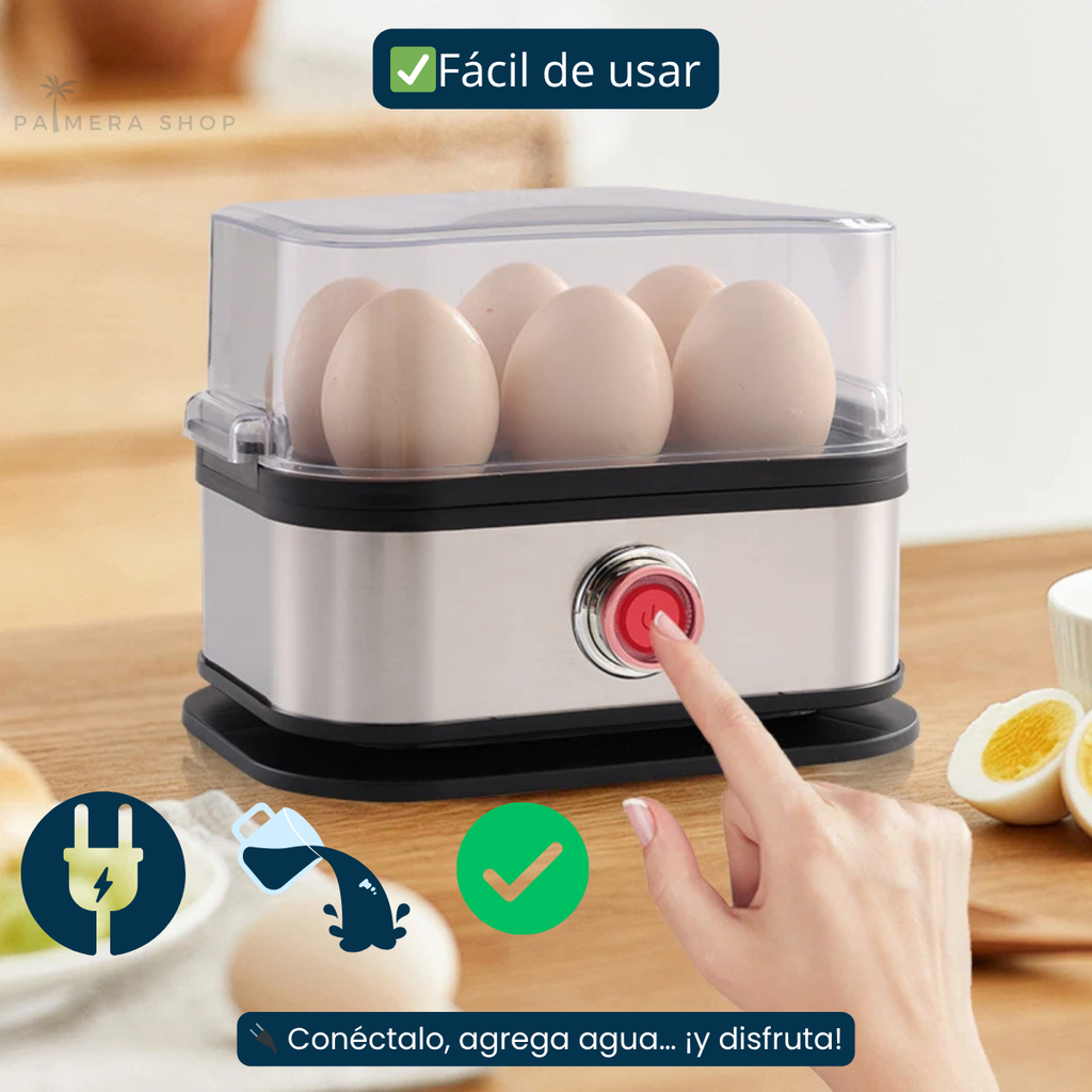 Hervidor De Huevos Electrico Vaporera Para Cocinar Alimentos