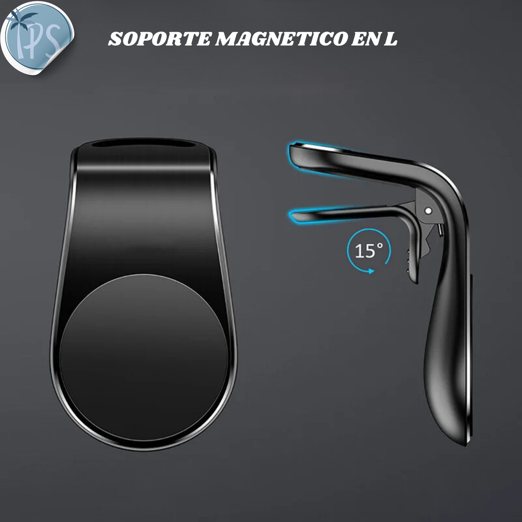 Soporte Iman Celular Carro Holders Bases Para Rejilla Aire