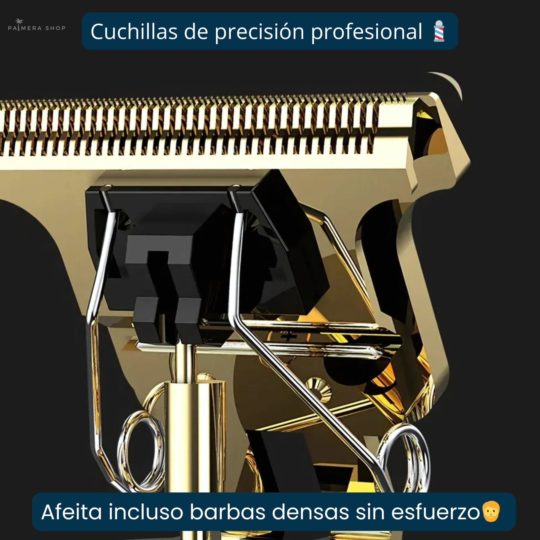 Maquina De Afeitar Hombre Inalambrica Afeitadoras Electricas Dorado 5