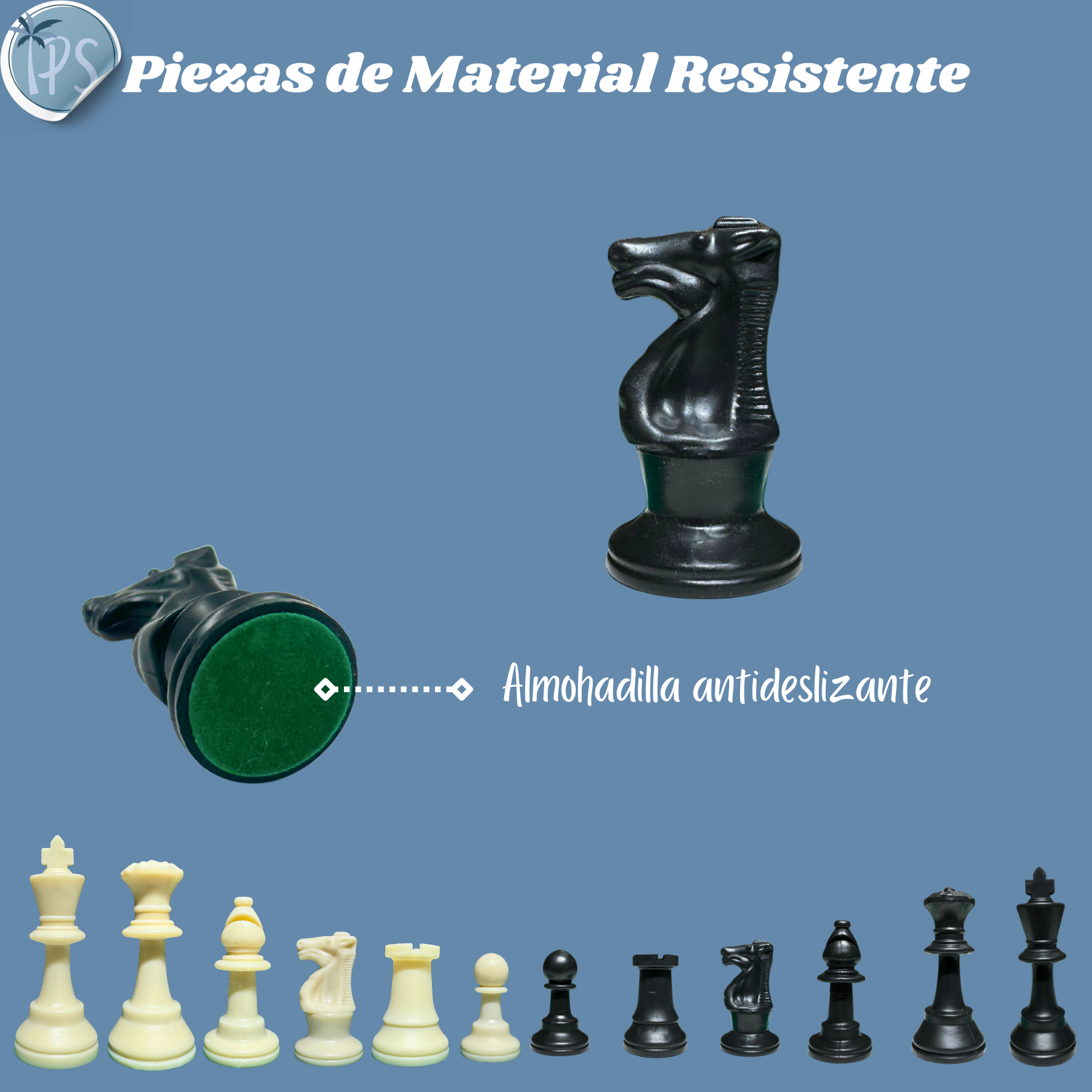 Ajedrez Enrollable Tablero De Lujo Profesional Tapete 35 Cm