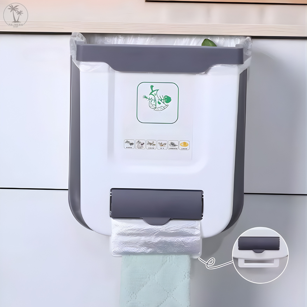Caneca Basurero Bote Cocina Plegable Papelera Multiusos