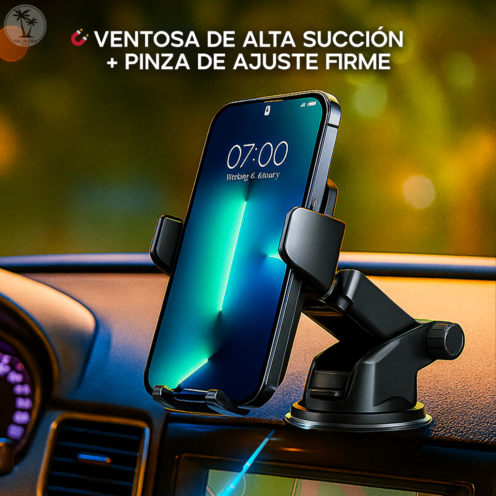 Soporte De Celular Para Carro Base Porta Celulares Ajustable