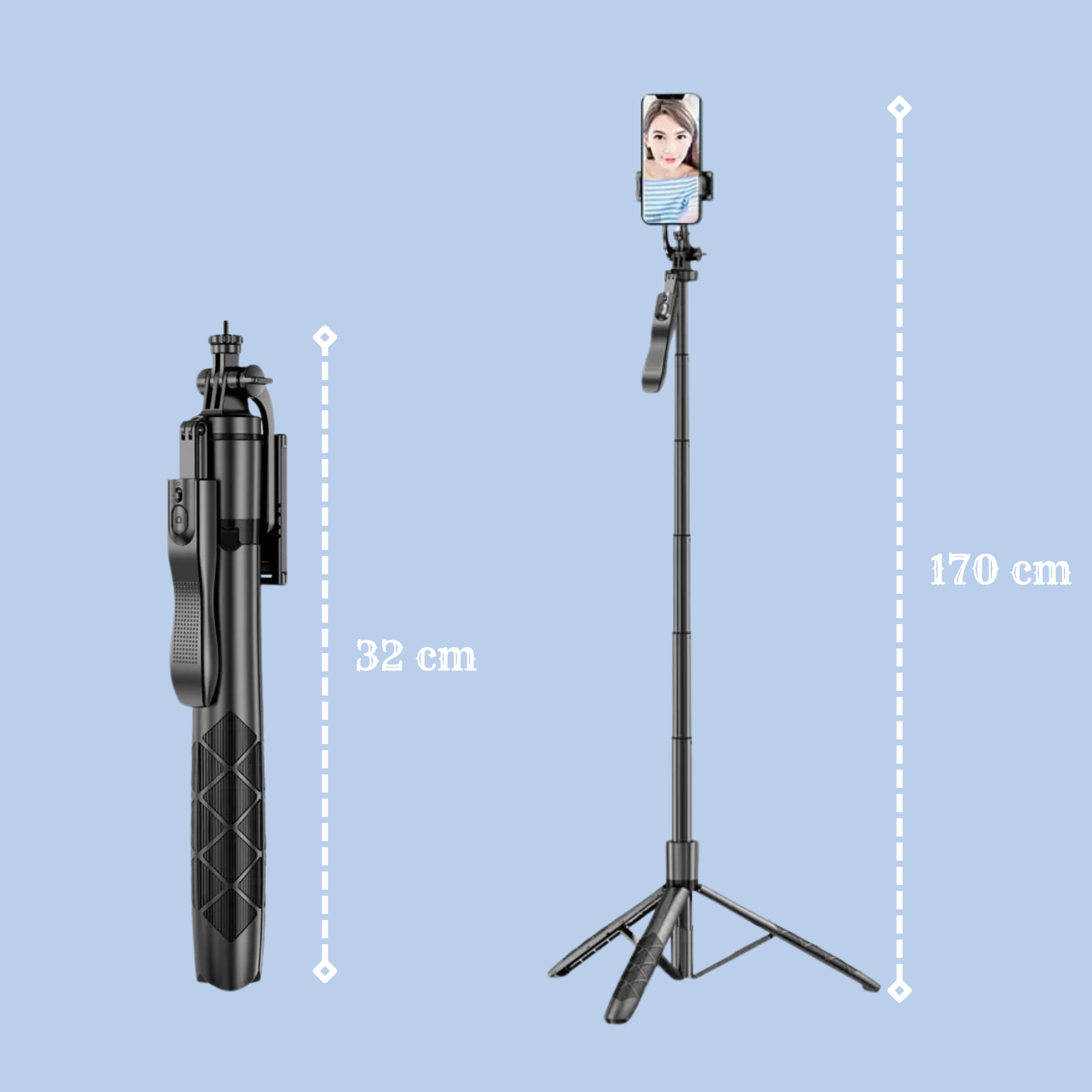 Tripode Para Celular Camara Ajustable Profesional Bluetooth 4.4 Calificación 4.4 de 5. 12 opiniones. (12)