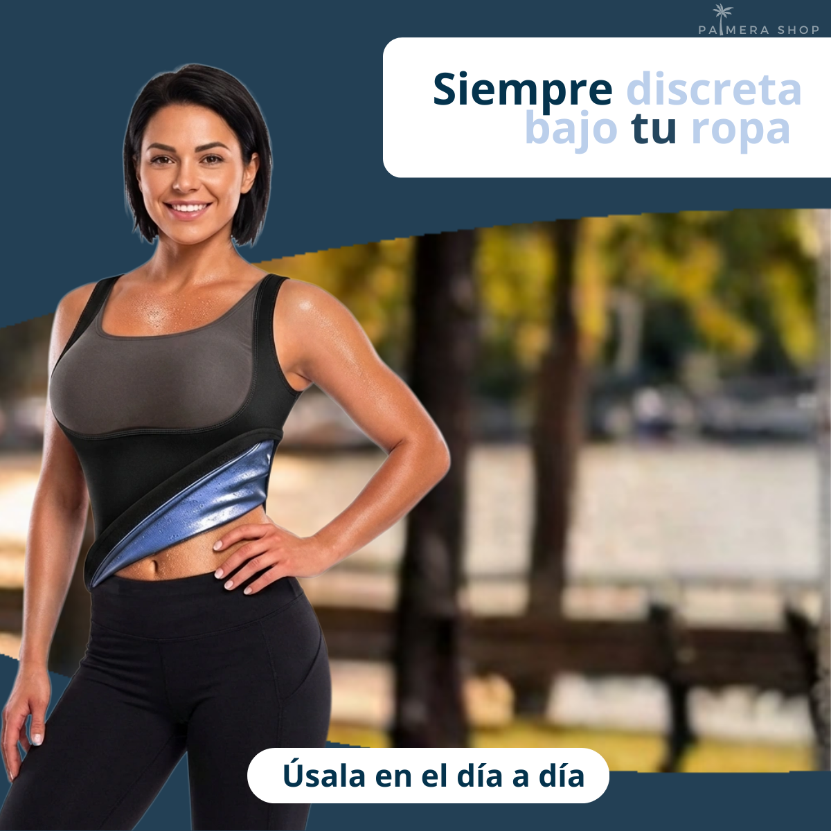 Fajas Termicas Reductoras Cinturilla Moldeadora Avispa Negro Para Mujer 2xl/3xl