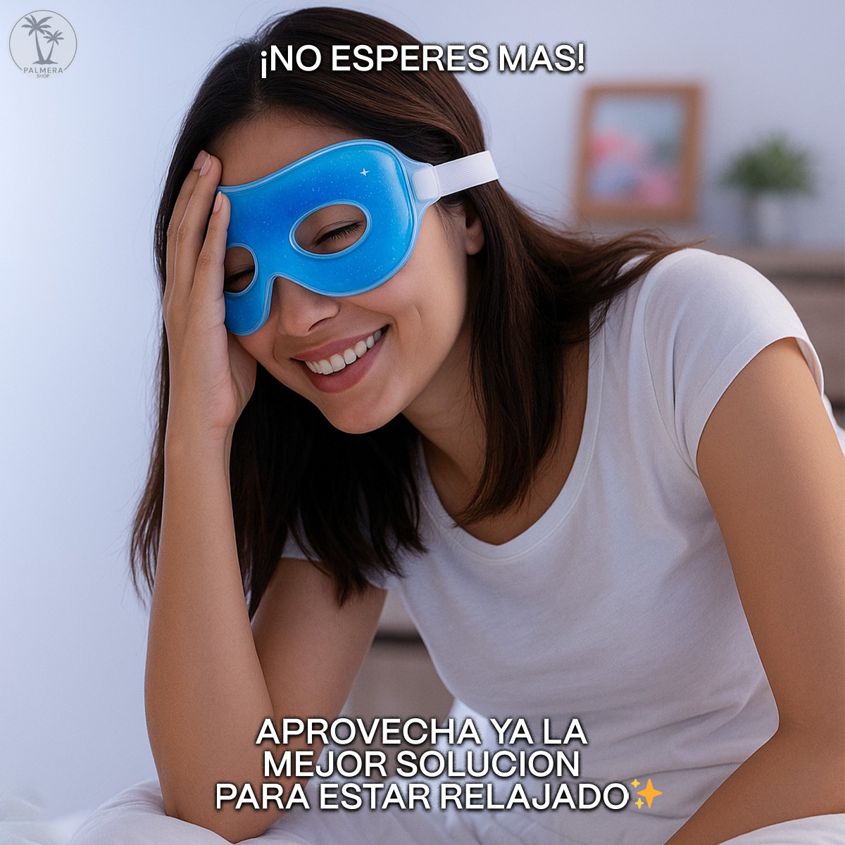 Mascarilla Facial Gel Terapia De Frío Y Calor Rostro