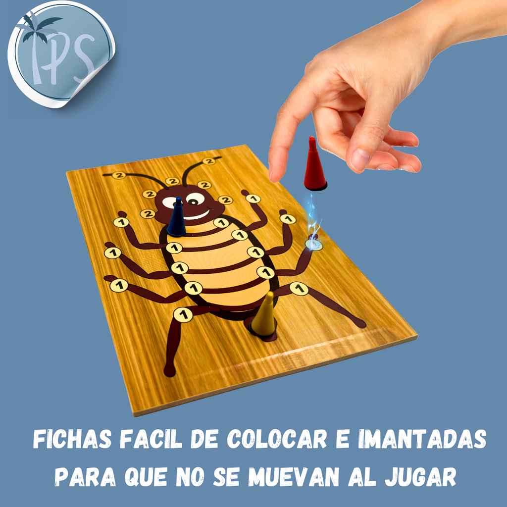 Juegos La Cucaracha Imantada De Mesa Integracion Familiar