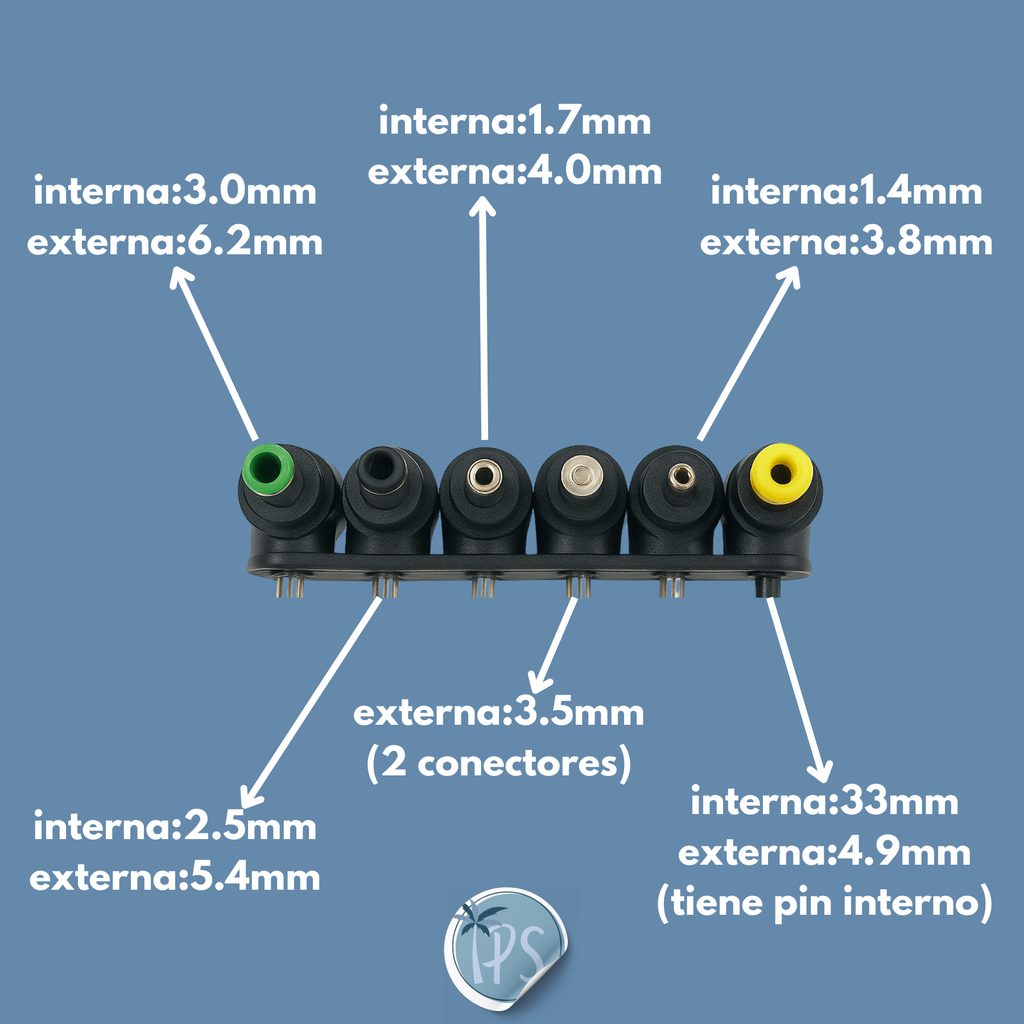 Adaptador De Corriente Universal 12v - 3v Toma Regulada 3v-12v