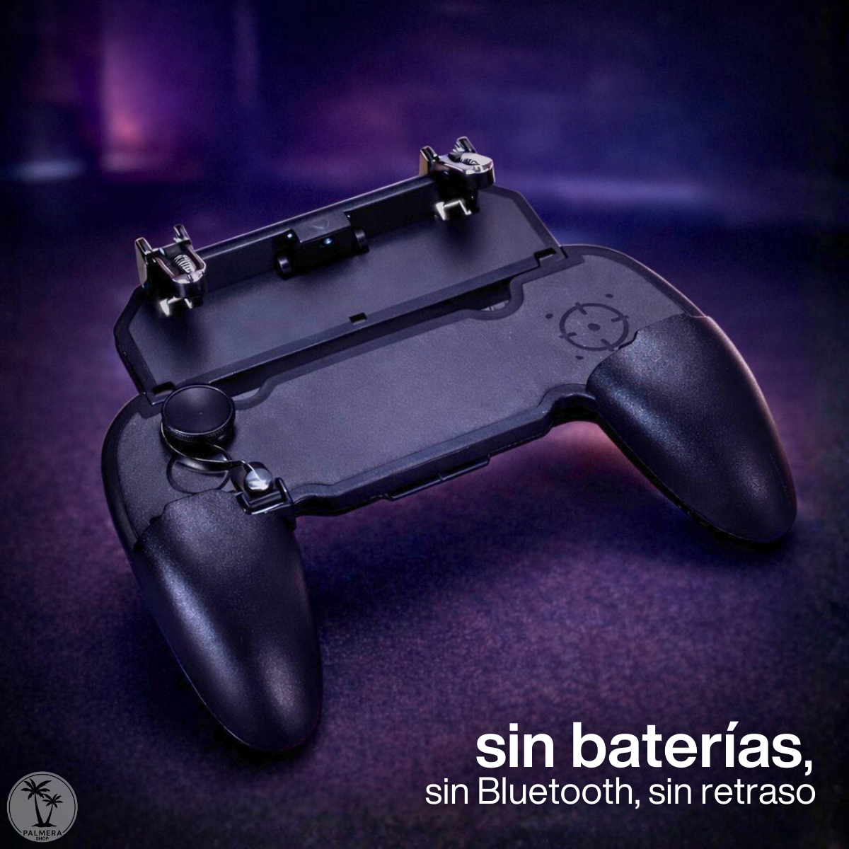 Gatillos Gamepad Android Control Gamepad Gatillo Para Celula Negro.