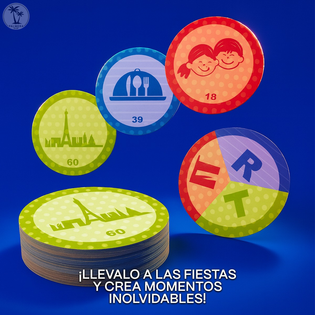 Juego Didactico De Mesa Estimula Educativo Palabrea Stop