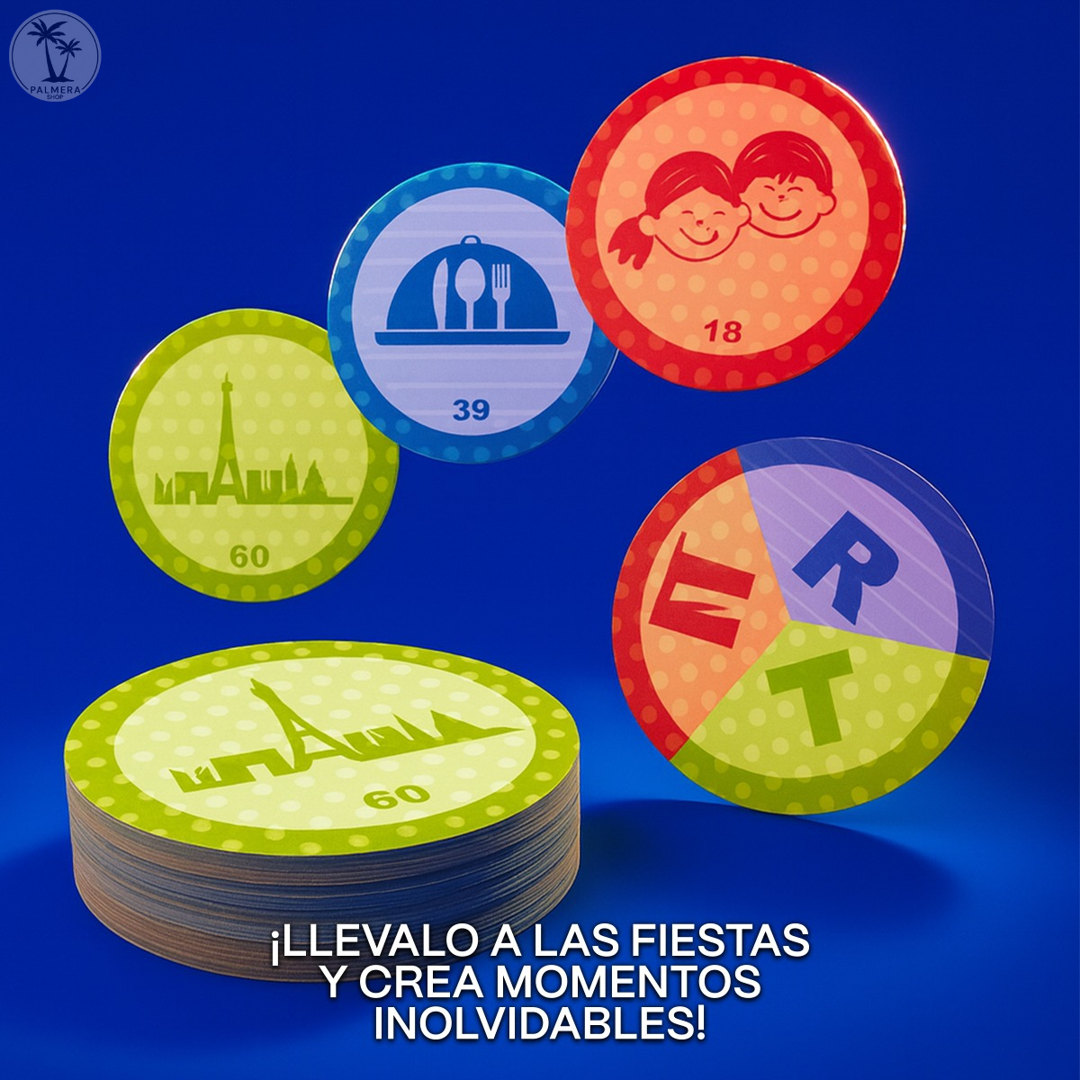 Juego Didactico De Mesa Estimula Educativo Palabrea Stop