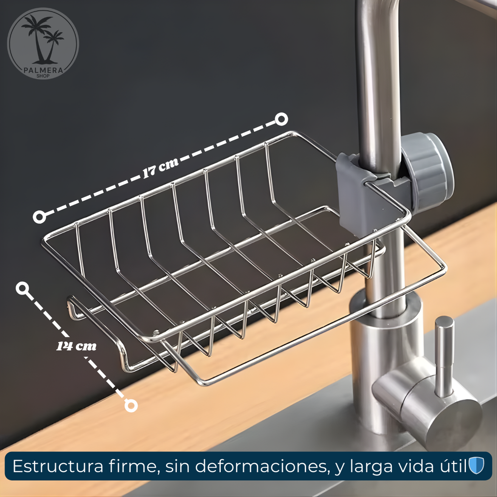 Soporte Para Esponja Lavaplatos Porta Organizador De Jabon