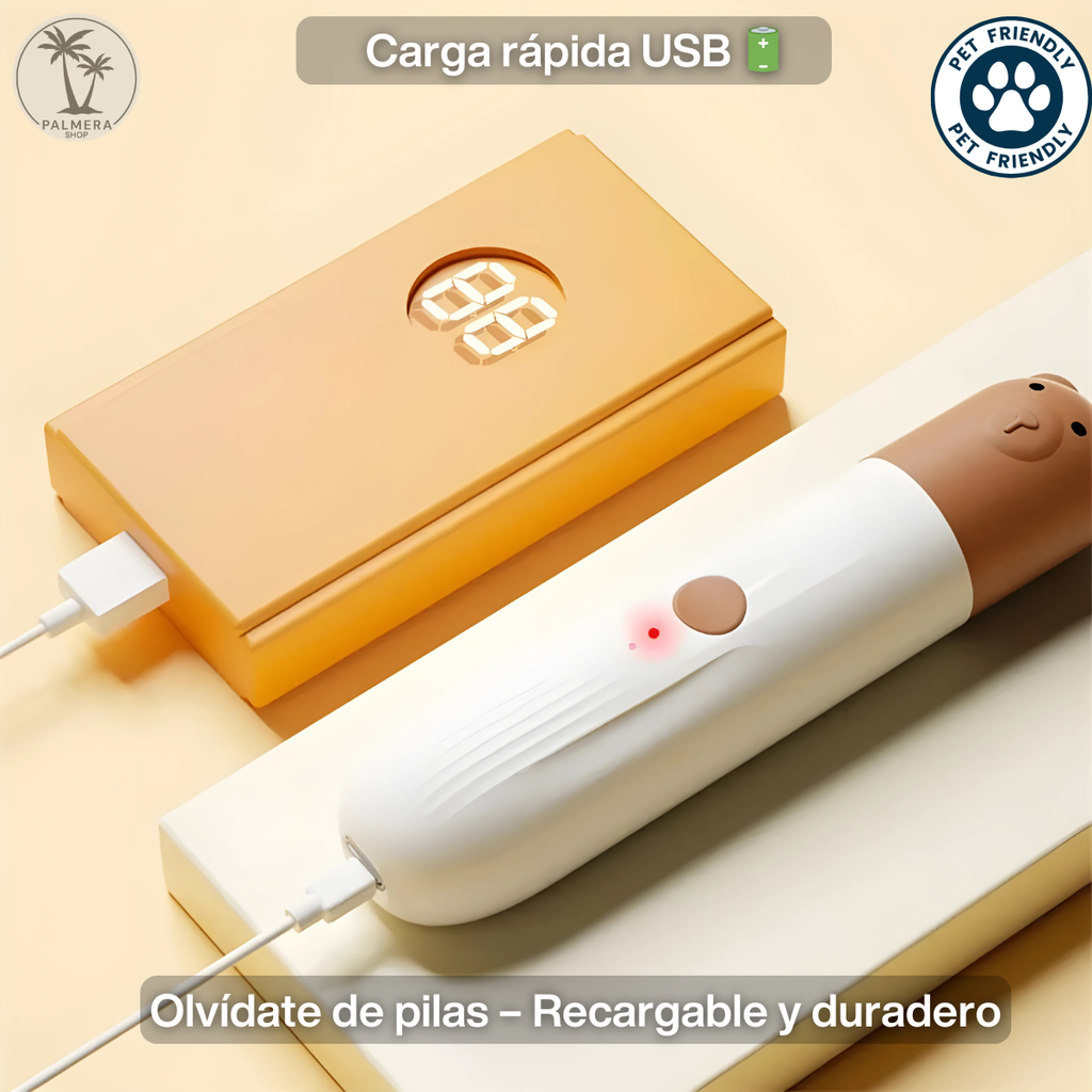 Kit Lima Electrica Para Perros Gatos Corta Unas Para Perros Blanco Todos Los Tamaños
