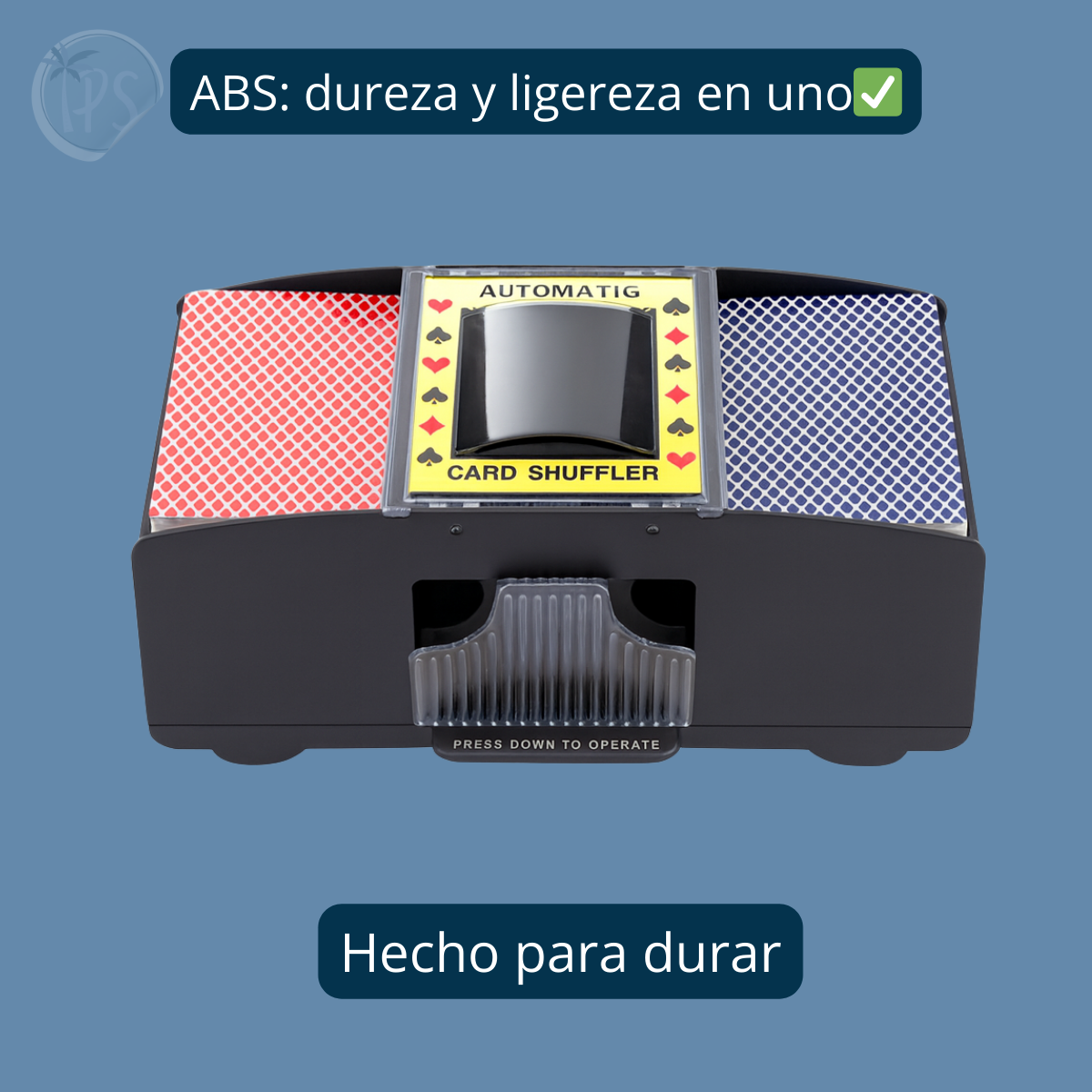 Barajador De Cartas Automático Uno Poker Profesional