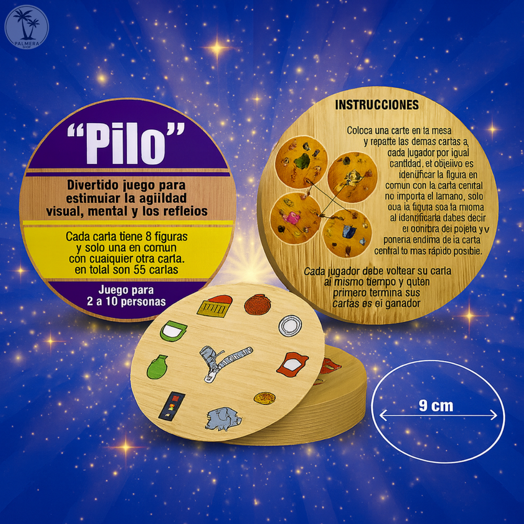 Pilo Juego Integración Estimula Memoria Percepción Visual