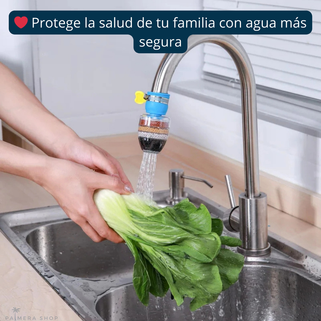 Filtros Agua Filtro De Agua Purificador Grifo Bioenergetico Filtro Para Llave Azul